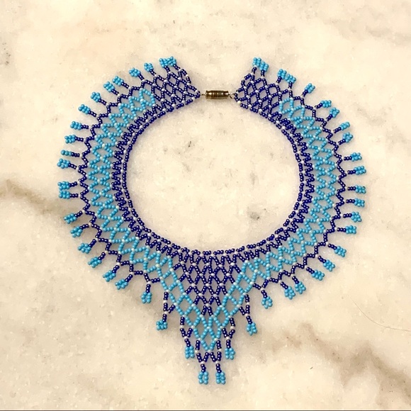 Vintage beaded choker - Picture 1 of 3